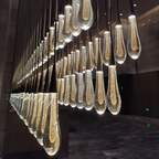 Soltaire Linear Chandelier 37"50"70"87"120"