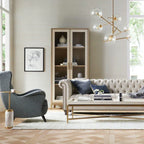 Modern Roscoe Glass Ball Chandelier
