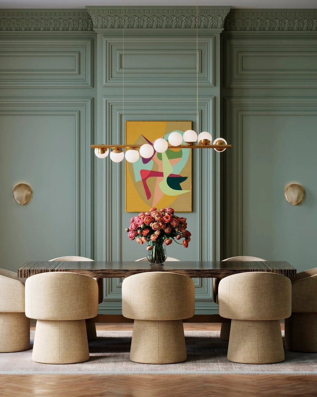 Kinney Linear Chandelier