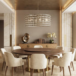 La Cage Round Chandelier 6/8/12 Light