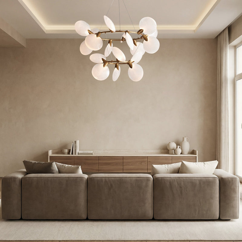 Lyla 2-Tier Round Chandelier