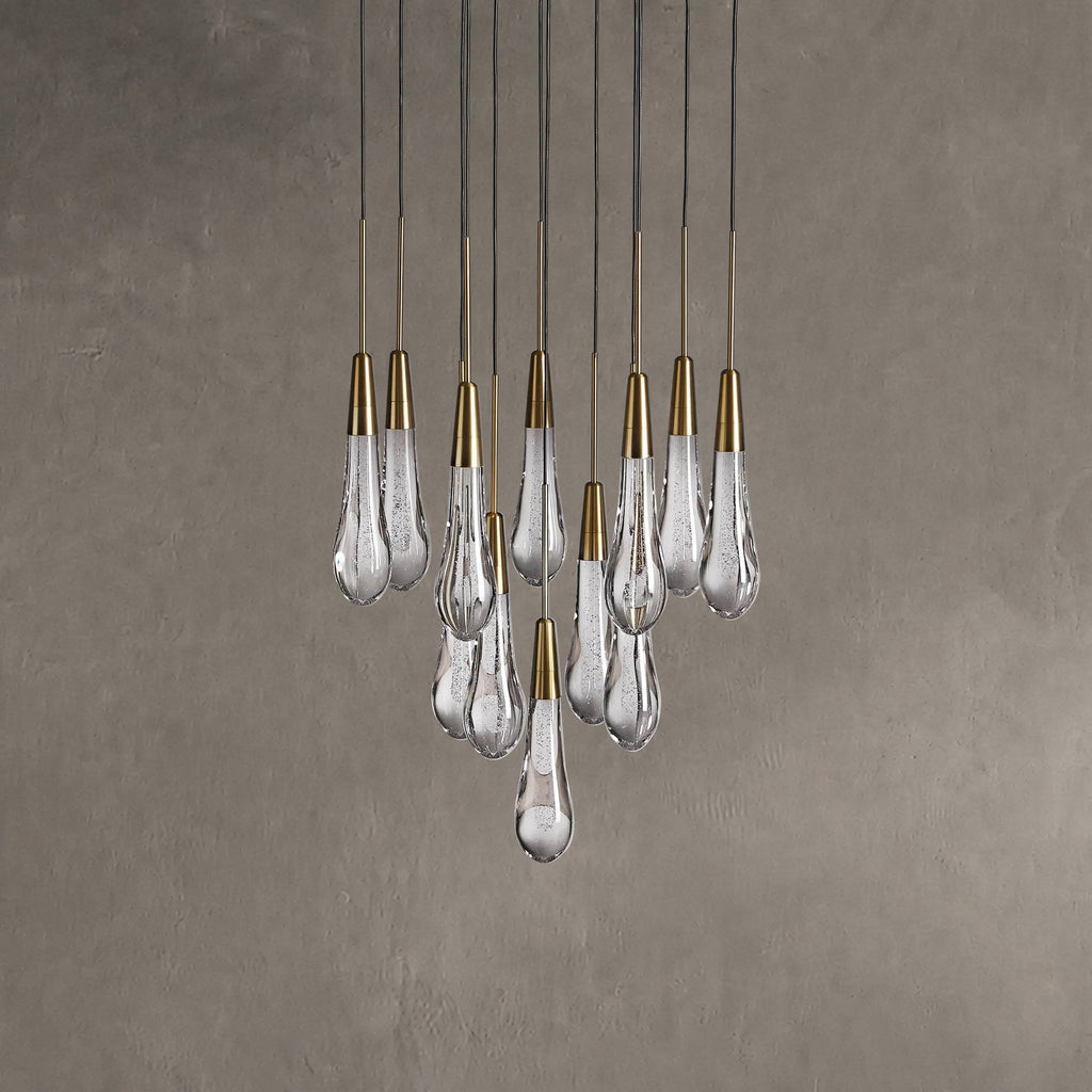 Soltaire Round Chandelier 17" 24" 36“48‘’ 58“