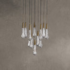 Soltaire Round Chandelier 17" 24" 36“48‘’ 58“