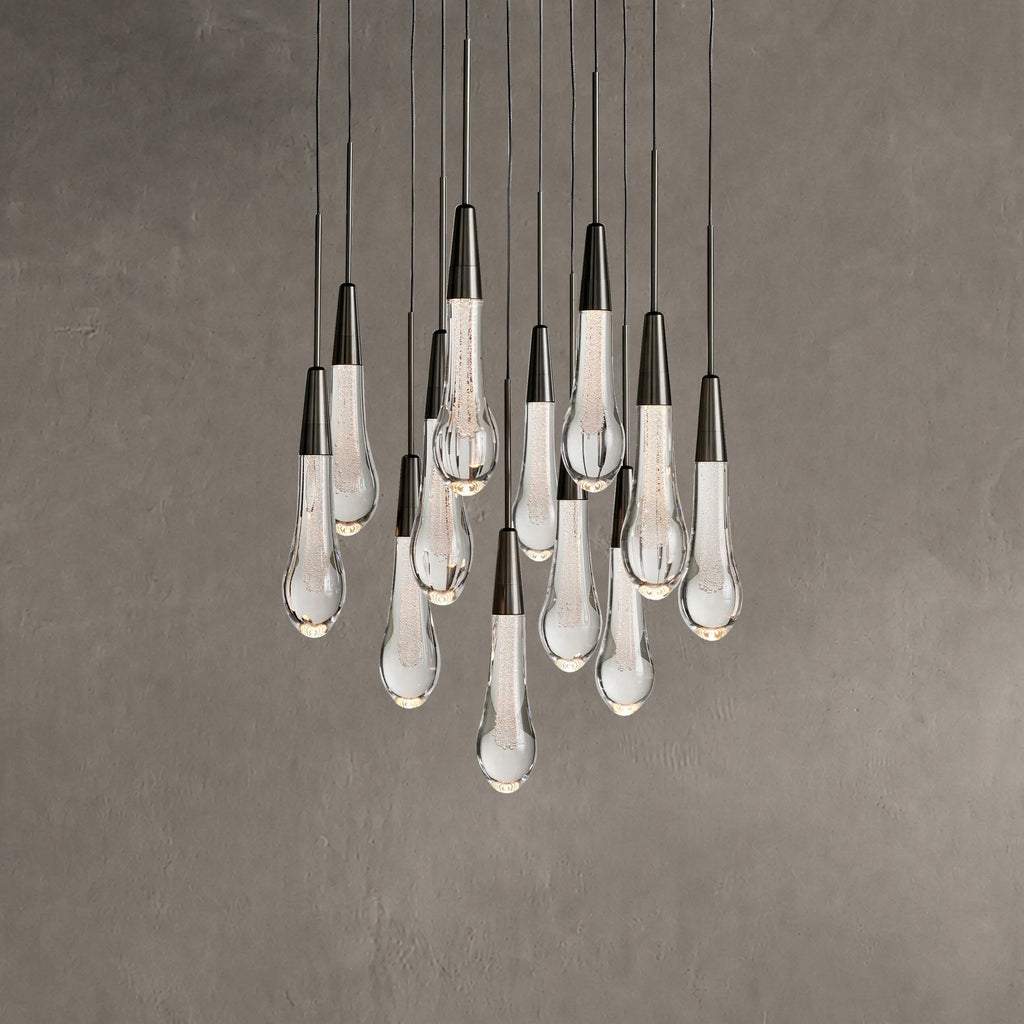 Soltaire Round Chandelier 17" 24" 36“48‘’ 58“