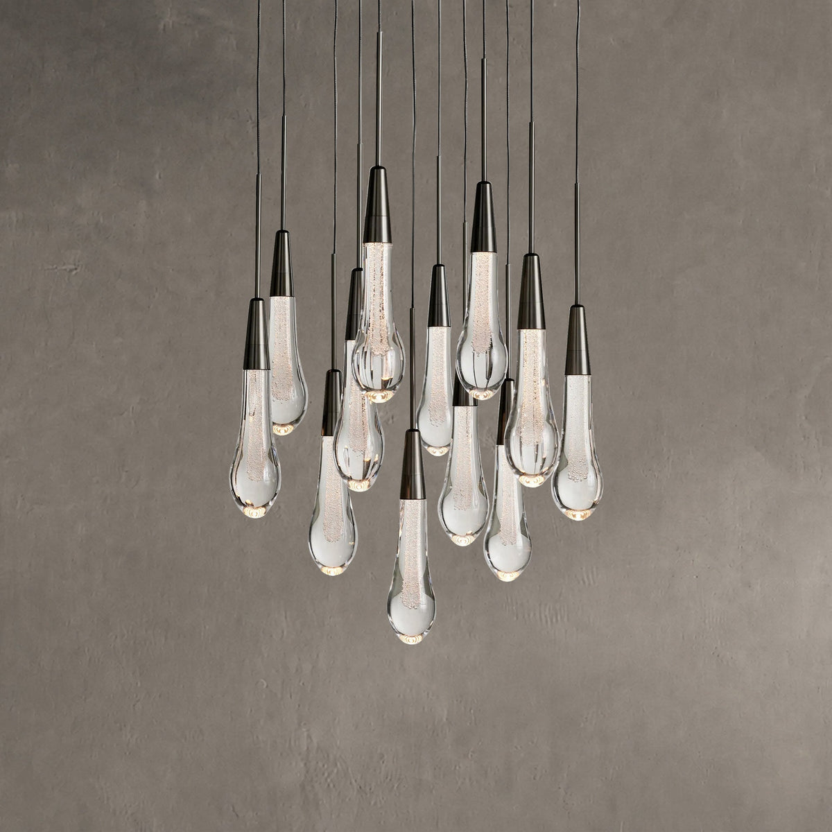 Soltaire Round Chandelier 17" 24" 36“48‘’ 58“