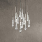 Soltaire Round Chandelier 17" 24" 36“48‘’ 58“