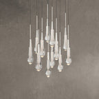Soltaire Round Chandelier 17" 24" 36“48‘’ 58“