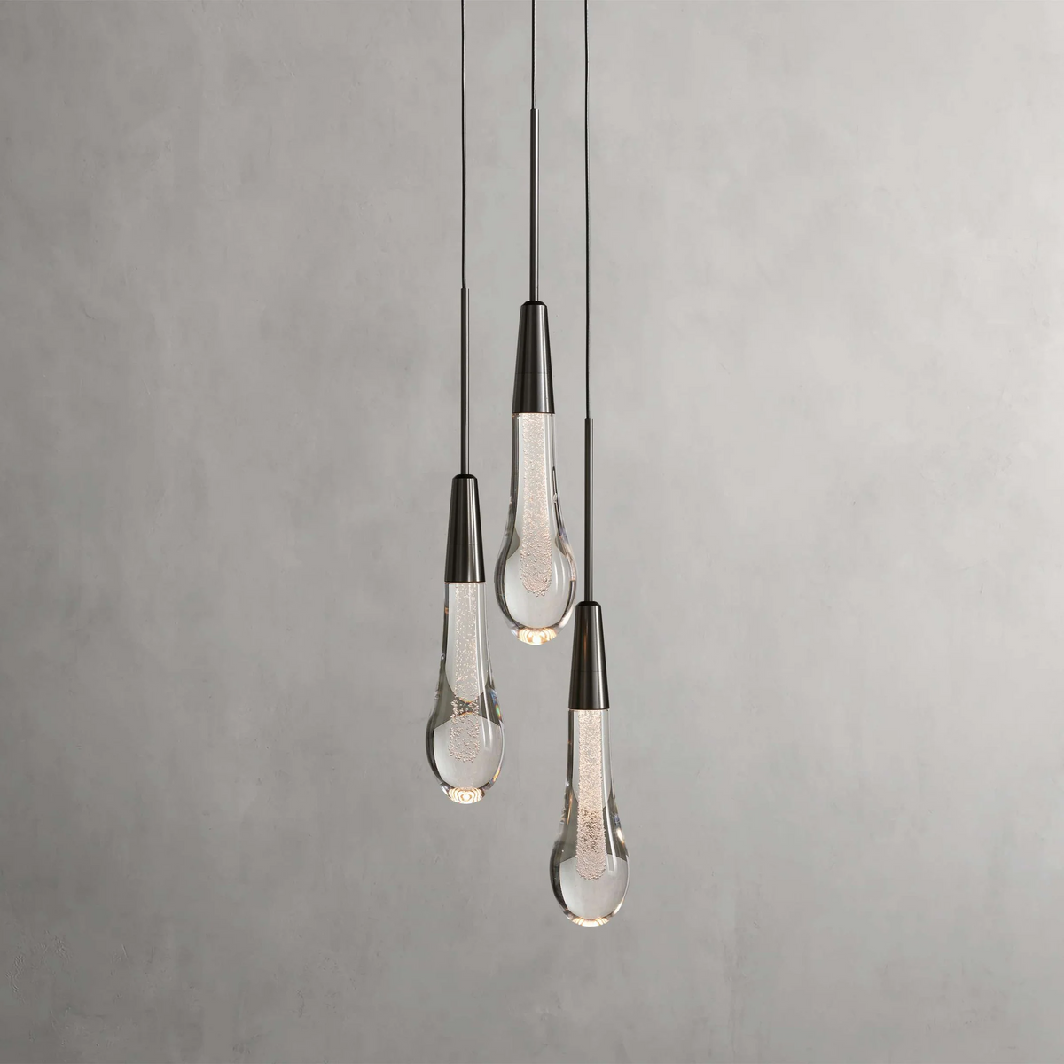 Soltaire Cluster Crystal Pendant 3 Light 5 Light 7Light