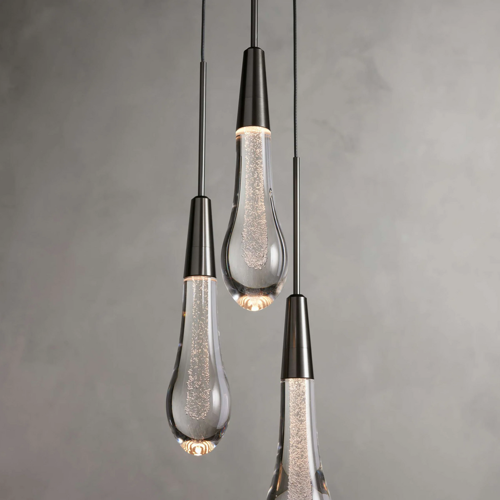 Soltaire Cluster Crystal Pendant 3 Light 5 Light 7Light