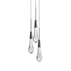 Soltaire Cluster Crystal Pendant 3 Light 5 Light 7Light