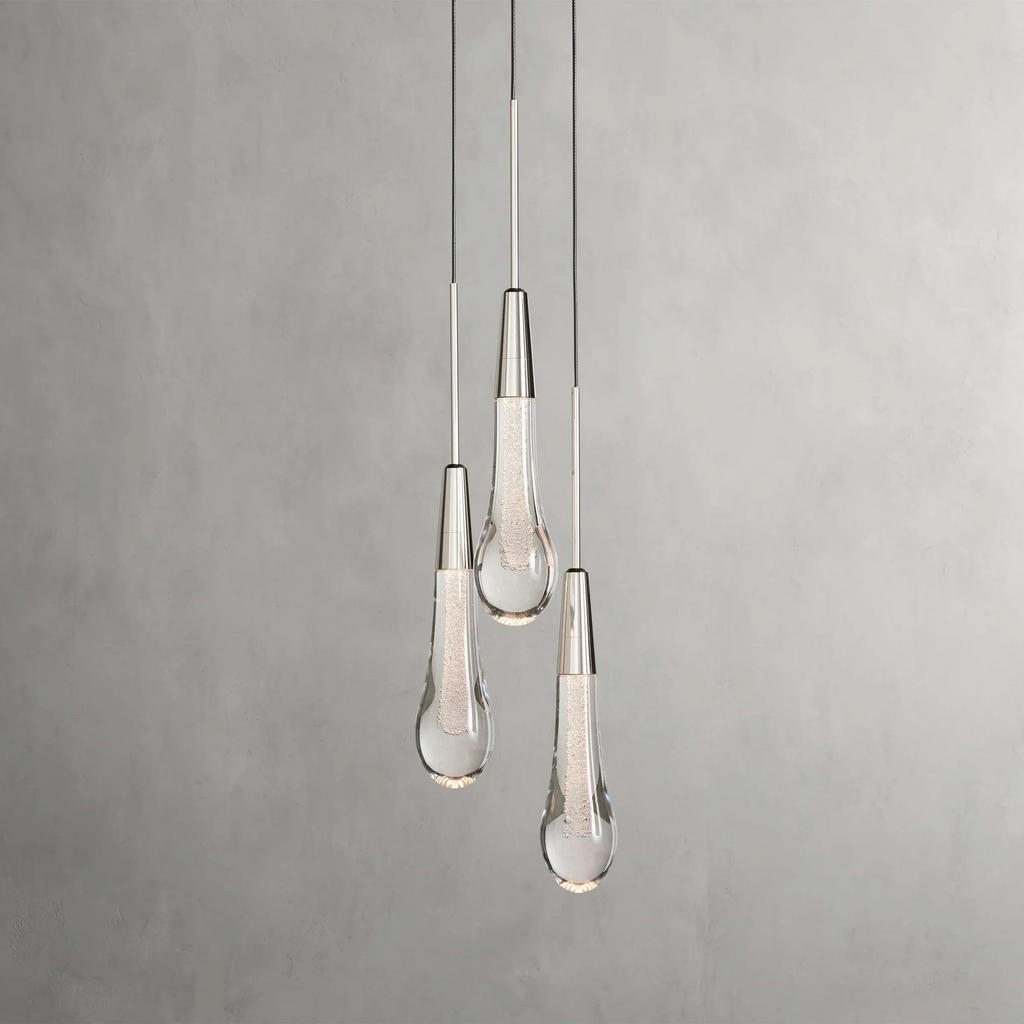 Soltaire Cluster Crystal Pendant 3 Light 5 Light 7Light