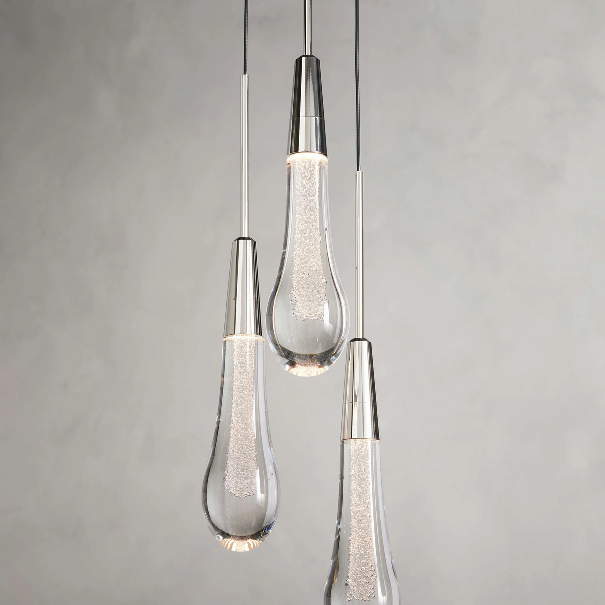 Soltaire Cluster Crystal Pendant 3 Light 5 Light 7Light