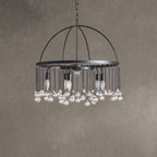 Aubrey Crystal Ball Round Chandelier 5 Light / 8 Light