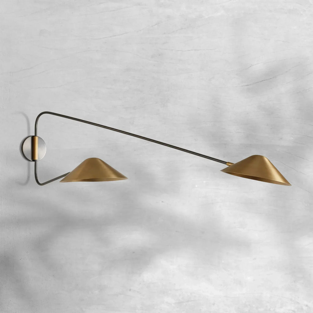 Simms Long Arm 2-Light Wall Sconce