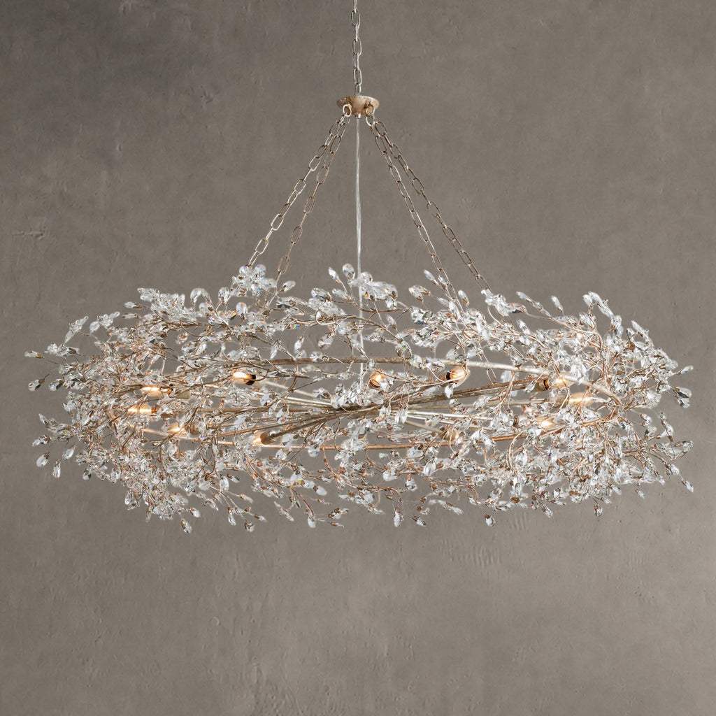 Fiore Crown Chandelier 39" 48" 60"