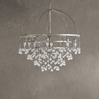 Aubrey Crystal Ball Round Chandelier 5 Light / 8 Light