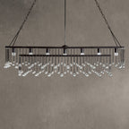 Aubrey Crystal Ball Rectangular Chandelier 47'' 60''