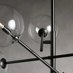 Modern Roscoe Glass Ball Chandelier