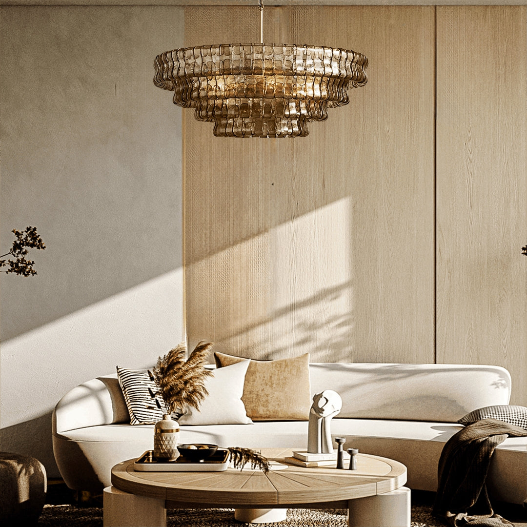 Ghiaccio Round Chandelier