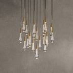 Soltaire Round Chandelier 17" 24" 36“48‘’ 58“