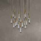 Soltaire Round Chandelier 17" 24" 36“48‘’ 58“