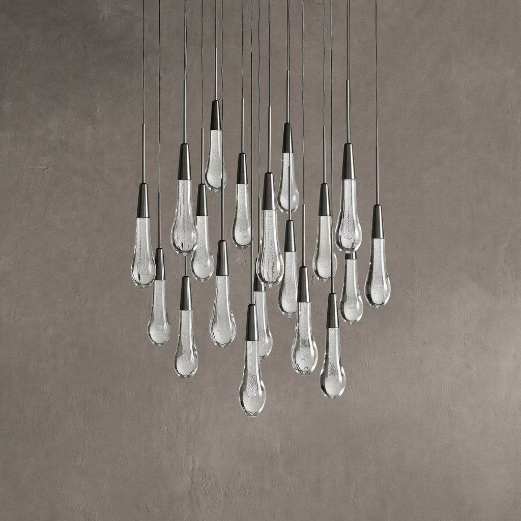 Soltaire Round Chandelier 17" 24" 36“48‘’ 58“