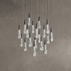 Soltaire Round Chandelier 17" 24" 36“48‘’ 58“