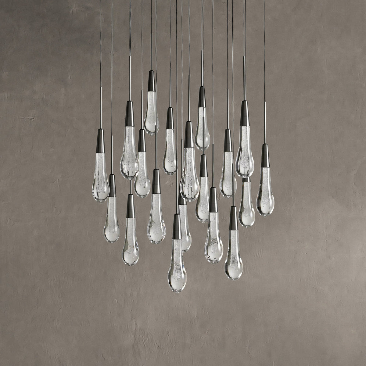 Soltaire Round Chandelier 17" 24" 36“48‘’ 58“