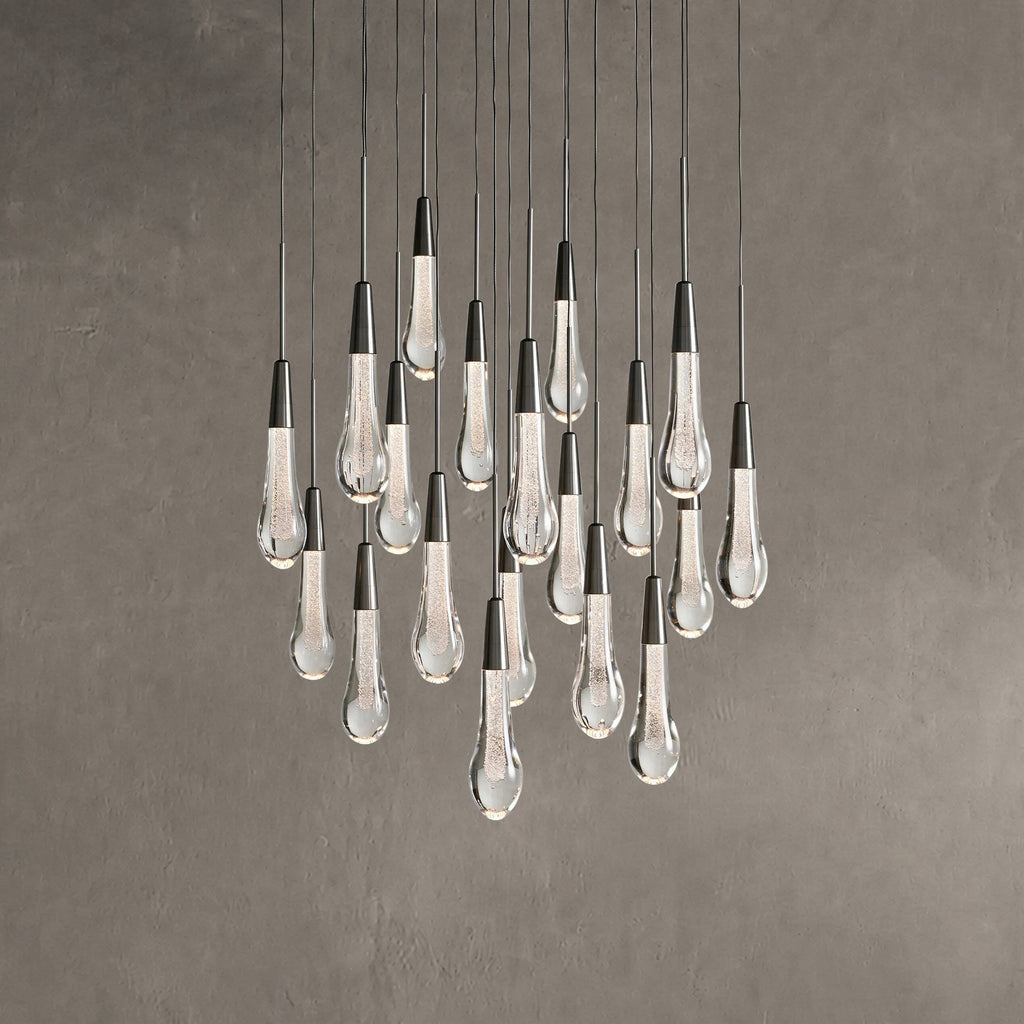 Soltaire Round Chandelier 17" 24" 36“48‘’ 58“