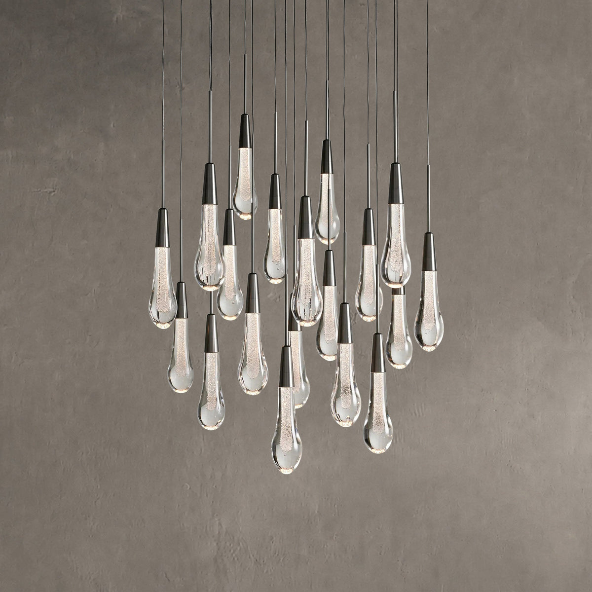 Soltaire Round Chandelier 17" 24" 36“48‘’ 58“