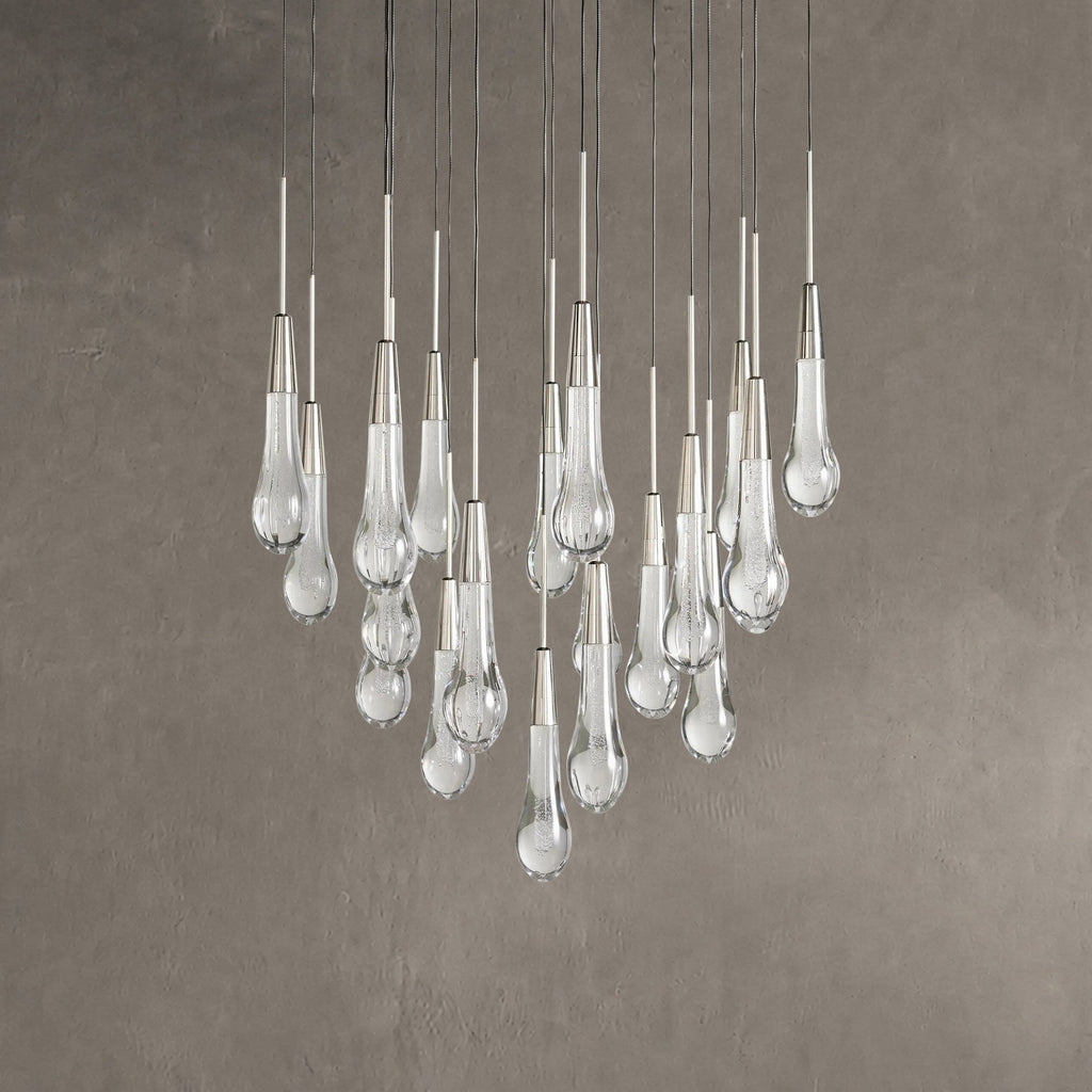 Soltaire Round Chandelier 17" 24" 36“48‘’ 58“