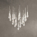 Soltaire Round Chandelier 17" 24" 36“48‘’ 58“