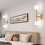Girouette Alabaster Double Wall Sconce