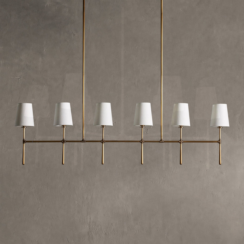 Rhodes Linear Chandelier 5 Lights / 6 Lights