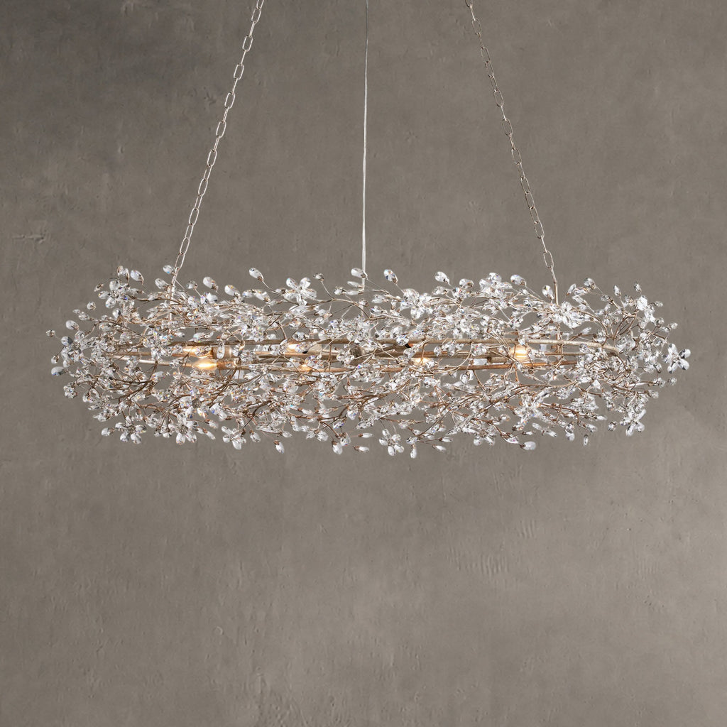 Fiore Oval Chandelier 62''74''