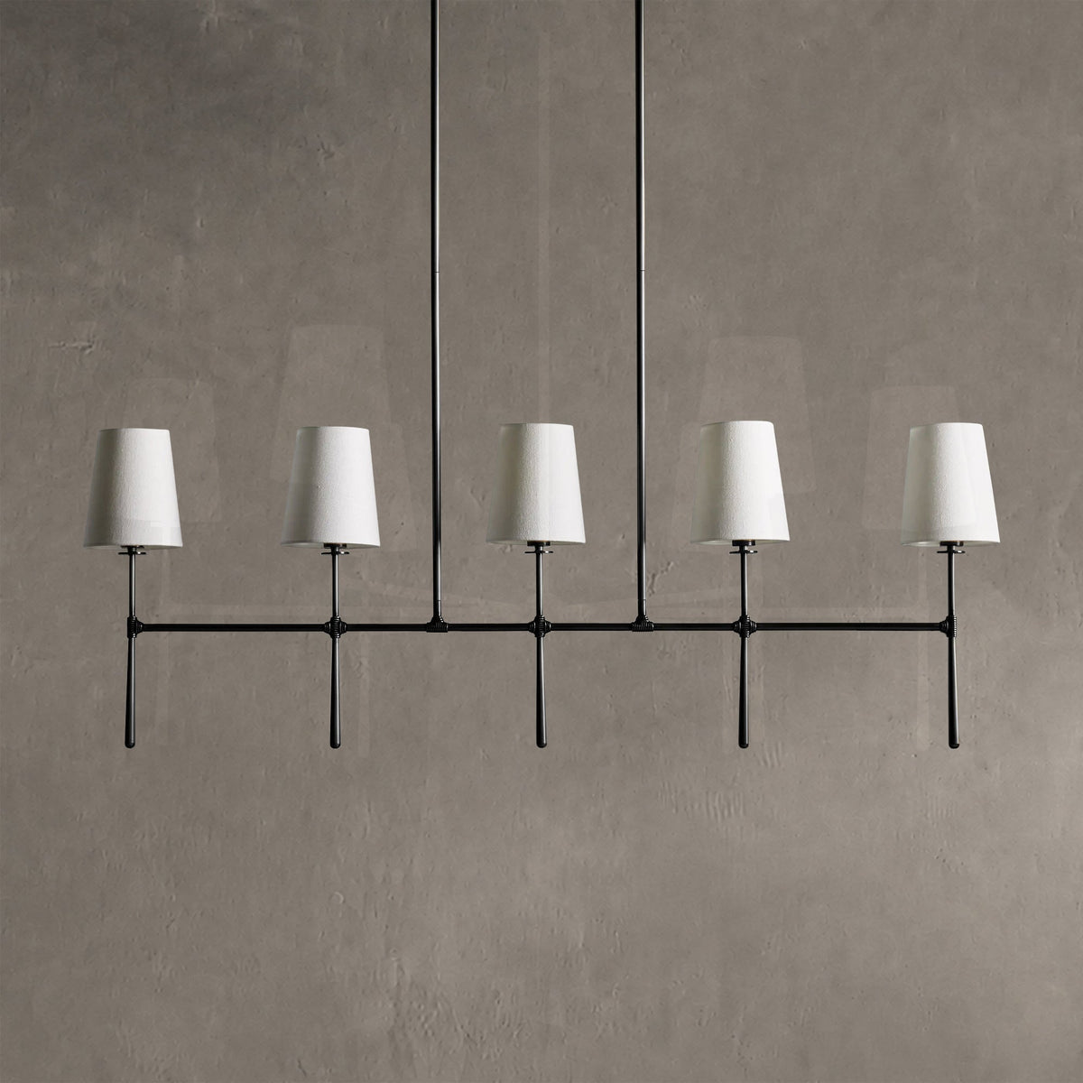 Rhodes Linear Chandelier 5 Lights / 6 Lights