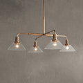 Theron Glass Round Chandelier 30'' 52''