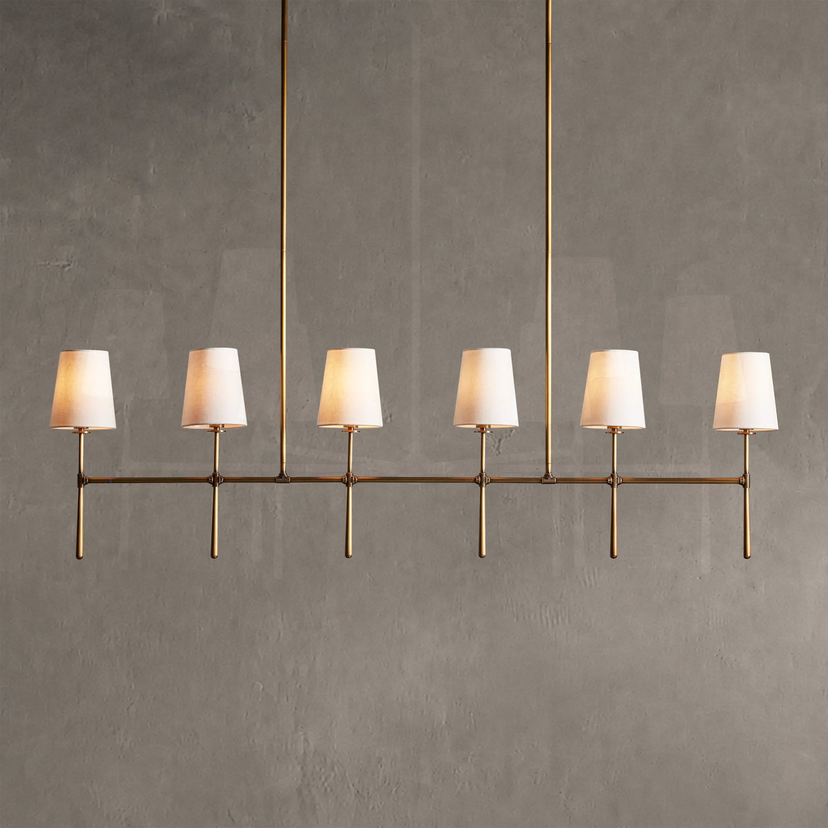 Rhodes Linear Chandelier 5 Lights / 6 Lights