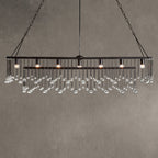 Aubrey Crystal Ball Rectangular Chandelier 47'' 60''