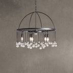 Aubrey Crystal Ball Round Chandelier 5 Light / 8 Light