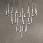 Soltaire Round Chandelier 17" 24" 36“48‘’ 58“