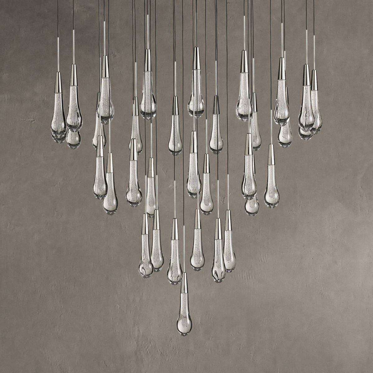 Soltaire Round Chandelier 17" 24" 36“48‘’ 58“
