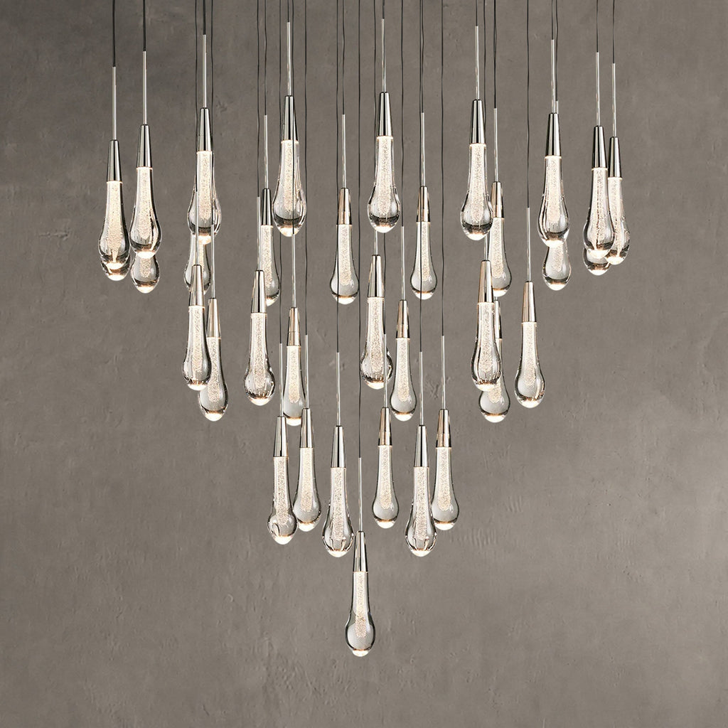 Soltaire Round Chandelier 17" 24" 36“48‘’ 58“