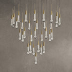 Soltaire Round Chandelier 17" 24" 36“48‘’ 58“