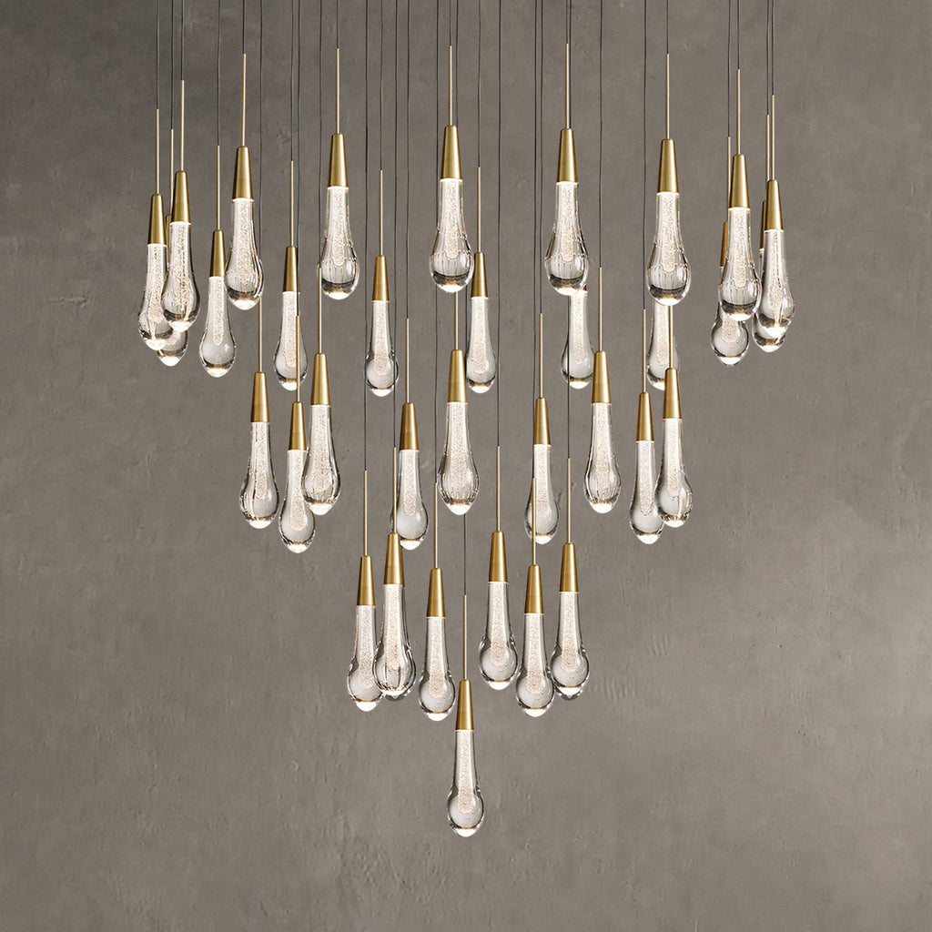 Soltaire Round Chandelier 17" 24" 36“48‘’ 58“