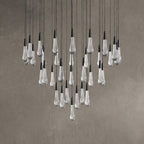 Soltaire Round Chandelier 17" 24" 36“48‘’ 58“