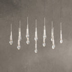 Soltaire Linear Chandelier 37"50"70"87"120"