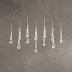 Soltaire Linear Chandelier 37"50"70"87"120"