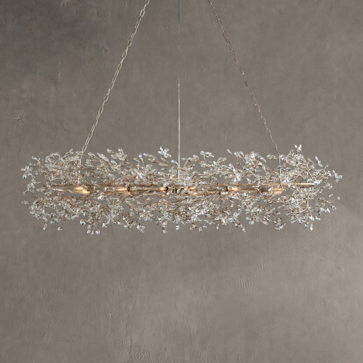 Fiore Oval Chandelier 62''74''