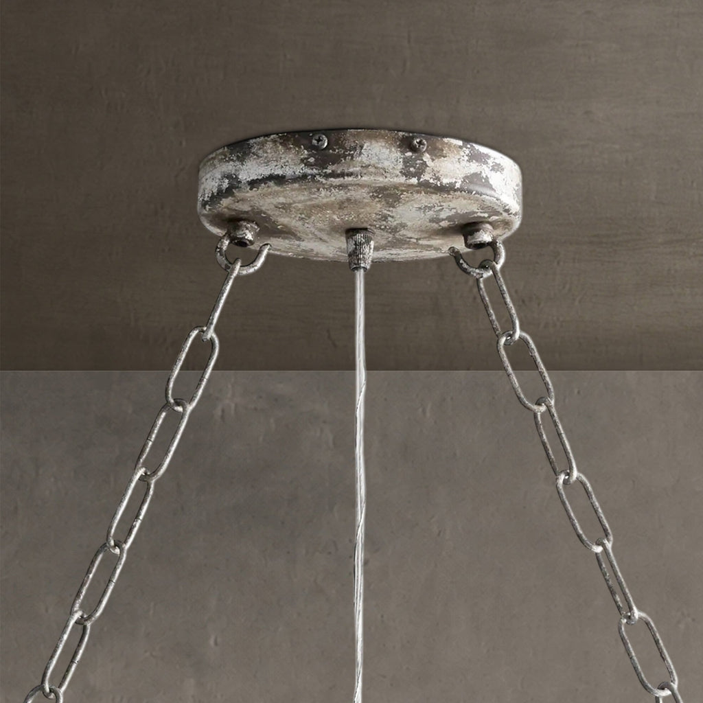 Aubrey Crystal Ball Rectangular Chandelier 47'' 60''